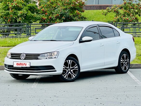 2018 Volkswagen Jetta VI Рестайлинг, белый - вид 2