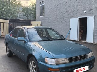 1993 Toyota Corolla VII (E100), зелёный, 310000 рублей, вид 3