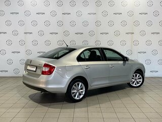 2015 Skoda Rapid I, серый, 840000 рублей, вид 4