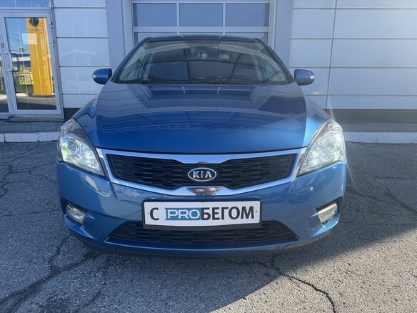 2012 Kia Ceed I Рестайлинг, синий, 870000 рублей - вид 1