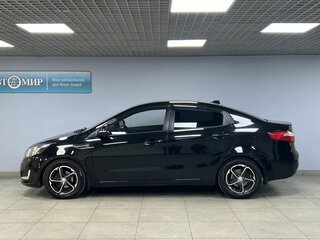 2013 Kia Rio 4-speed III, чёрный, 1000000 рублей, вид 4