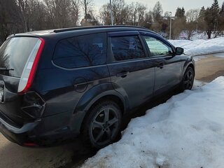 2008 Ford Focus II Рестайлинг, чёрный, 390000 рублей, вид 2