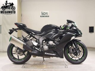 2019 Kawasaki ZX-6R Ninja, чёрный, 976500 рублей, вид 1
