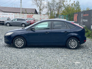 2009 Ford Focus II Рестайлинг, синий, 499000 рублей, вид 4