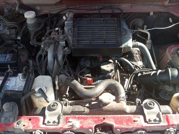 2008 Mitsubishi Pajero Mini II, красный, 500000 рублей - вид 6