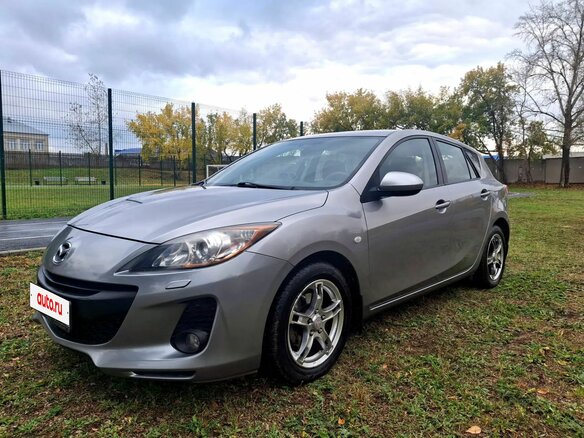 2012 Mazda 3 II (BL) Рестайлинг, серебристый, 967000 рублей