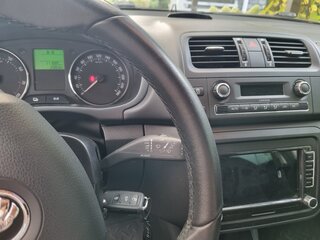 2013 Skoda Fabia II Рестайлинг, белый, 880000 рублей, вид 5