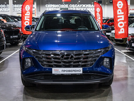 2024 Hyundai Tucson IV, синий, 3549900 рублей, вид 3