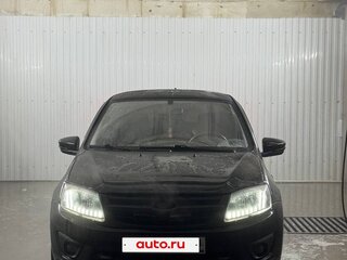 2013 Lada (ВАЗ) Granta I, чёрный, 450000 рублей, вид 2