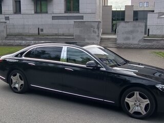 2021 Mercedes-Benz Maybach S-Класс 580 II (Z223), чёрный, 15500000 рублей, вид 3