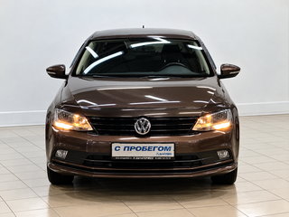 2016 Volkswagen Jetta VI Рестайлинг, коричневый, 1580000 рублей, вид 2