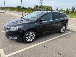 2016 Ford Focus III Рестайлинг, чёрный, 845000 рублей, вид 3
