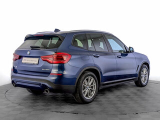 2018 BMW X3 20i xDrive III (G01), синий, 3300000 рублей, вид 5