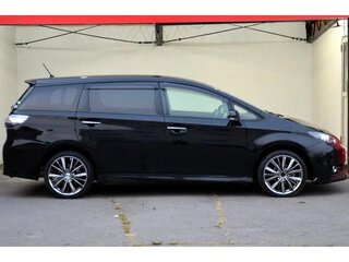 2017 Toyota Wish II Рестайлинг, чёрный, 1450000 рублей, вид 4