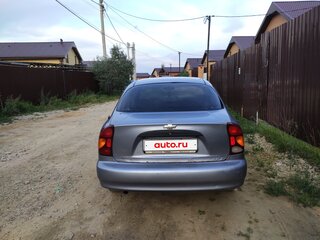 2007 Chevrolet Lanos I, серебристый, 69000 рублей, вид 5