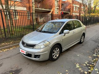 2012 Nissan Tiida I Рестайлинг, серебристый, 590000 рублей, вид 2