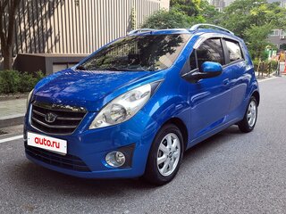 2011 Daewoo Matiz III, синий, 630000 рублей, вид 1