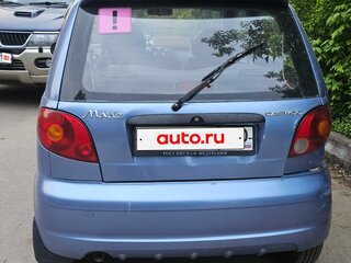 2008 Daewoo Matiz I Рестайлинг, синий, 140000 рублей, вид 2