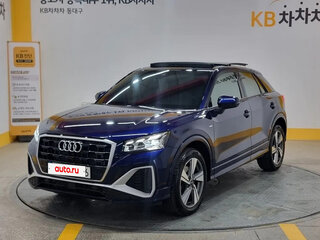 2023 Audi Q2 35 TDI I Рестайлинг, синий, 2500000 рублей, вид 1