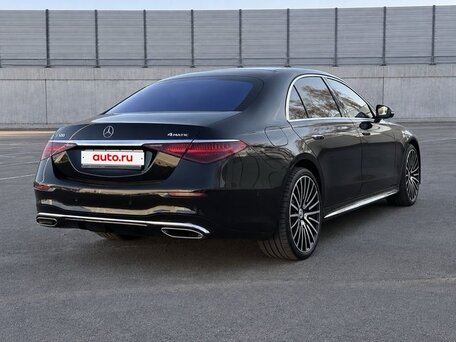 2021 Mercedes-Benz S-Класс 500 Long 4MATIC VII (W223), чёрный, 9200000 рублей, вид 3
