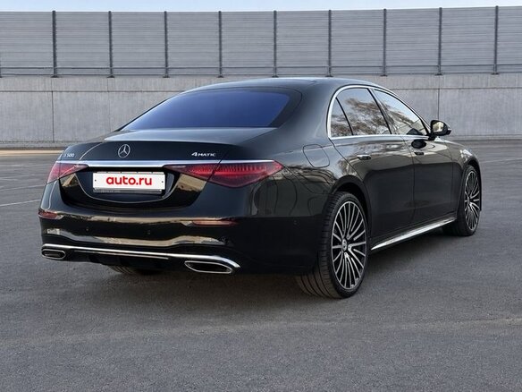 2021 Mercedes-Benz S-Класс 500 Long 4MATIC VII (W223), чёрный, 9200000 рублей - вид 2