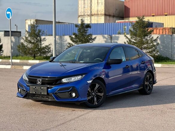 2020 Honda Civic X Рестайлинг, синий, 2150000 рублей