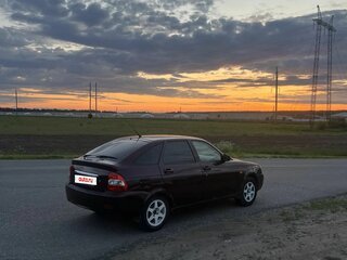 2008 Lada (ВАЗ) Priora I, пурпурный, 130000 рублей, вид 2