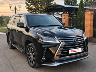 2018 Lexus LX 570 III Рестайлинг 2, чёрный, 8500000 рублей, вид 1