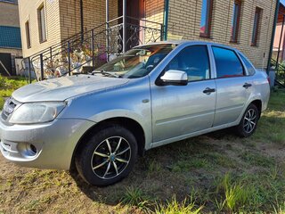 2014 Lada (ВАЗ) Granta I, серый, 290000 рублей, вид 3