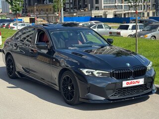 2022 BMW 3 серии Long 320Li VII (G2x) Рестайлинг, чёрный, 4000000 рублей, вид 4