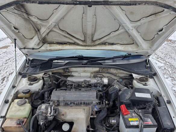 2000 Toyota Caldina II Рестайлинг, белый, 600000 рублей - вид 14