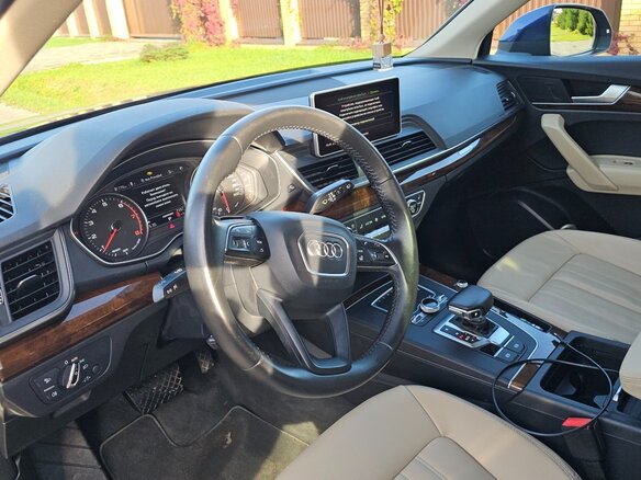 2017 Audi Q5 II (FY), синий, 2850000 рублей - вид 5