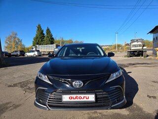 2021 Toyota Camry VIII (XV70) Рестайлинг, чёрный, 2300000 рублей, вид 2