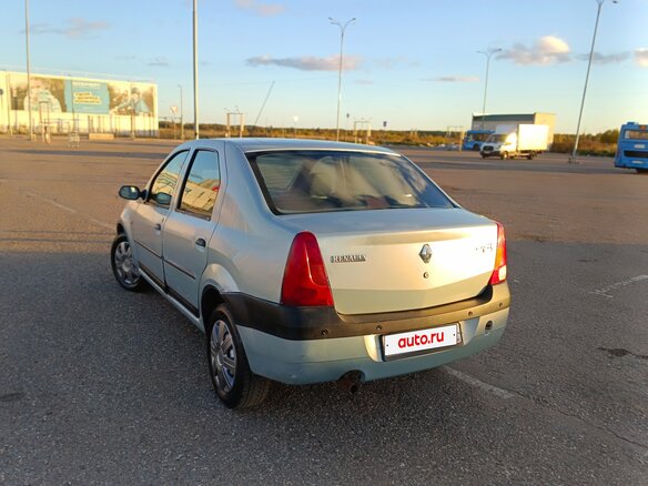 2005 Renault Logan I, серебристый - вид 12