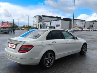 2008 Mercedes-Benz C-Класс 180 Kompressor III (W204), белый, 1000000 рублей, вид 4