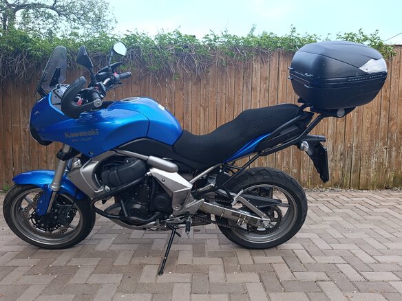 2009 Kawasaki Versys 650, синий, 410000 рублей - вид 5