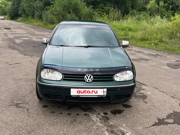 1998 Volkswagen Golf IV, зелёный - вид 1