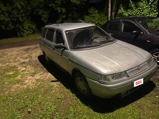 2001 Lada (ВАЗ) 2111, серебристый, 100000 рублей, вид 1