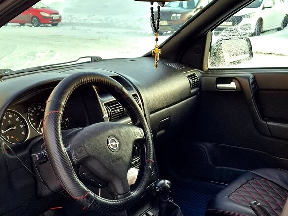 2000 Opel Astra G, серебристый - вид 3