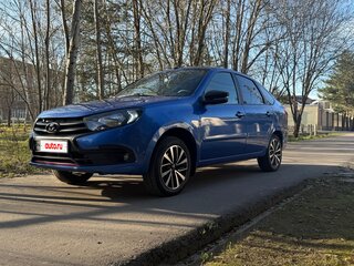 2021 Lada (ВАЗ) Granta I Рестайлинг, синий, 750000 рублей, вид 5