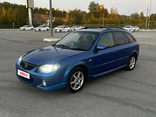 2002 Mazda Familia Y11, синий, 320000 рублей, вид 1
