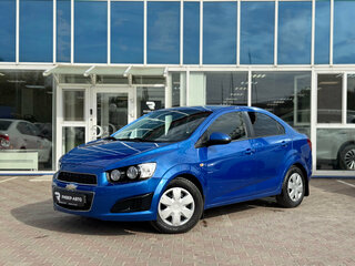 2012 Chevrolet Aveo II, синий, 775000 рублей, вид 1