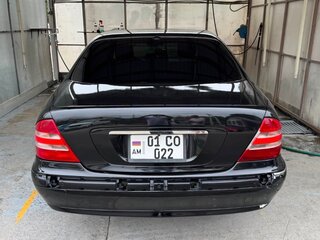 2000 Mercedes-Benz S-Класс 430 IV (W220), чёрный, 280000 рублей, вид 3