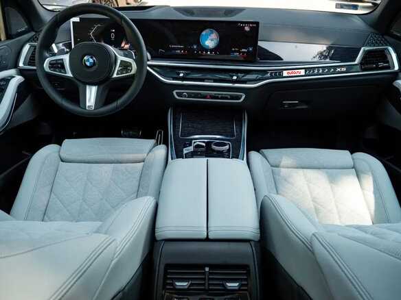 2026 BMW X5 40d IV (G05/G18) Рестайлинг, серый - вид 14