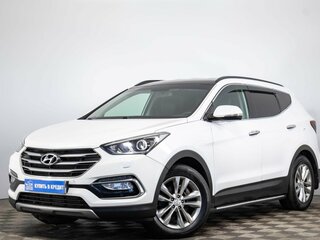 2017 Hyundai Santa Fe III Рестайлинг, белый, 1939000 рублей, вид 3