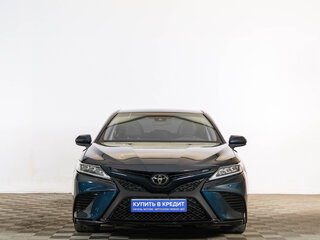 2019 Toyota Camry US Market VIII (XV70), синий, 2299000 рублей, вид 2