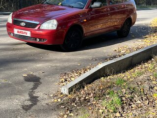 2008 Lada (ВАЗ) Priora I, красный, 215000 рублей, вид 2