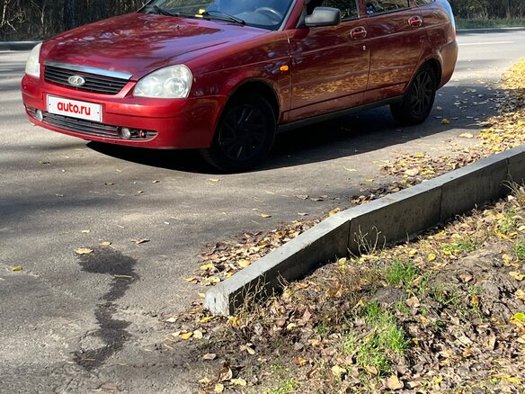 2008 Lada (ВАЗ) Priora I, красный, 215000 рублей - вид 1