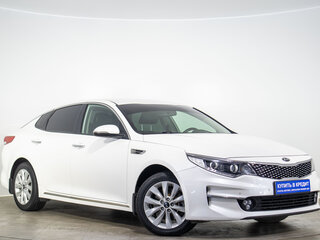 2016 Kia Optima IV, белый, 1529000 рублей, вид 1