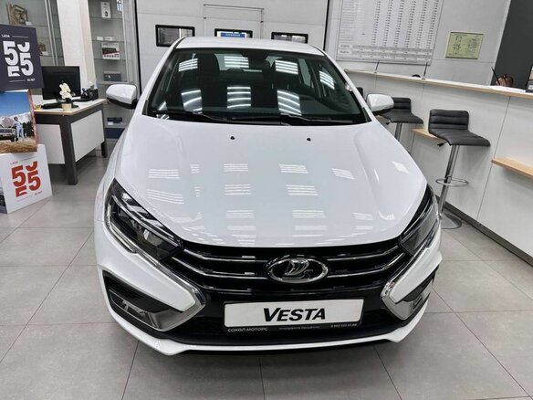 2026 Lada (ВАЗ) Vesta I Рестайлинг (NG), белый, 1685000 рублей - вид 1